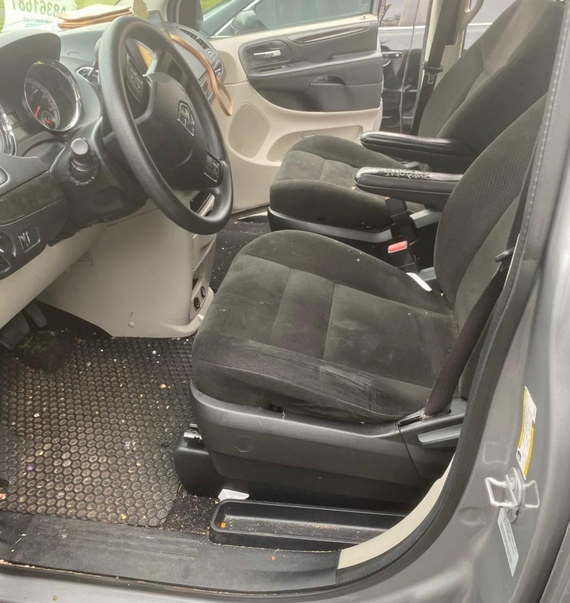 Front Interior Detail before detailing